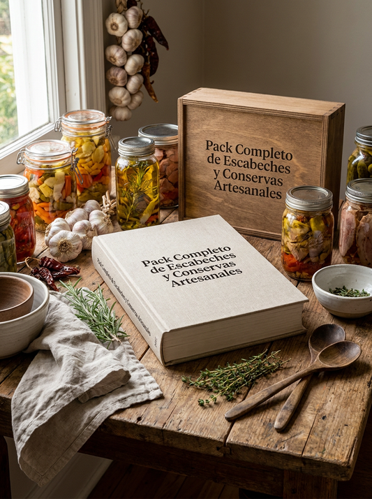 Pack Completo de Escabeches y Conservas Artesanales