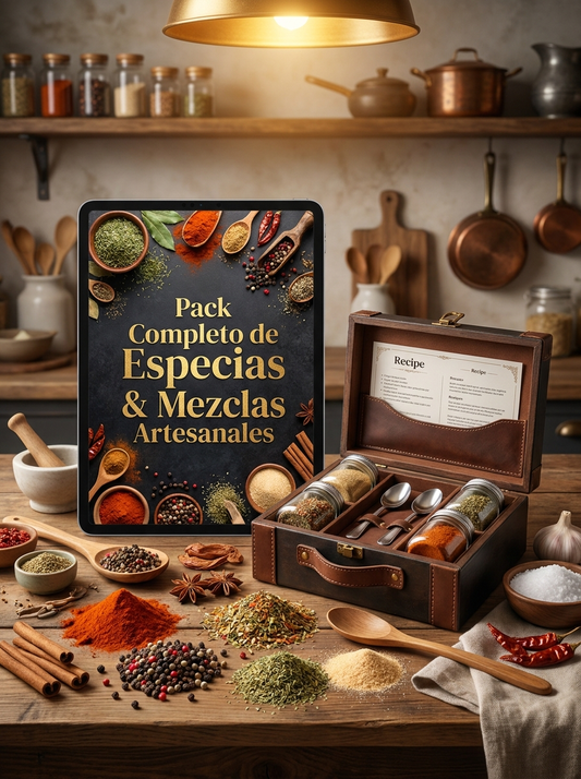 Pack Completo de Especias & Mezclas Artesanales