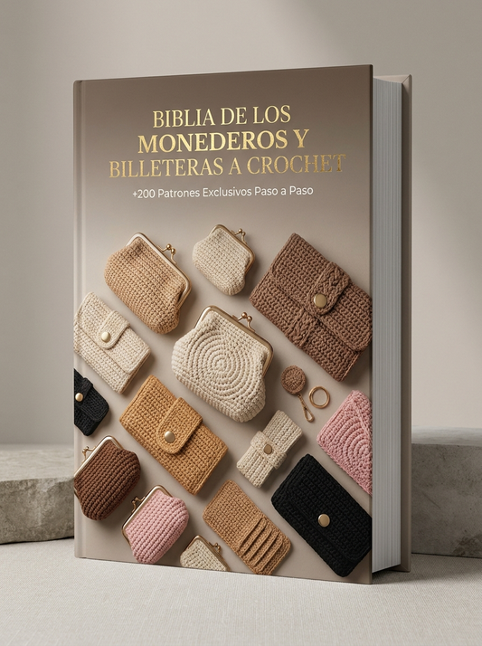 Pack Premium de Monederos y Billeteras a Crochet